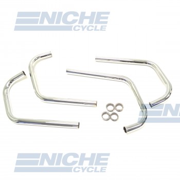 HONDA CB 900 CUSTOM 4-2 CHROME HEAD PIPE 001-3109HP