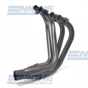 Honda CB750K 69-76 Black 2.0" 4-Into-1 Sidewinder Head Pipes 301-1401HP