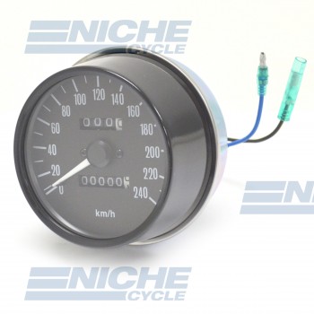 Kawasaki Z1 KZ900 KZ1000 Speedometer - Km/H 25002-065 58-43794K