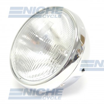 7" Headlight w/Sealed Beam Chrome 66-64361D