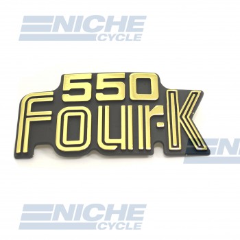 Honda CB550 Side Cover Emblem 87124-404-670