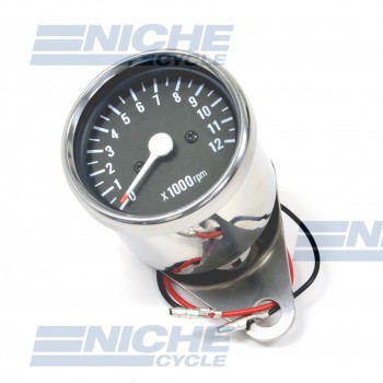 Mini Tachometer Gauge 12k RPM - 1:4 Ratio 58-43693