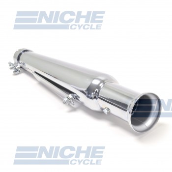 20" Chrome Bell End Megaphone Muffler 80-84010