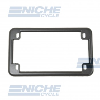 License Plate Frame - Matte Black 86-42610