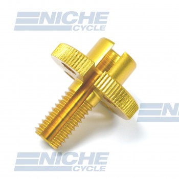 GSXR Clutch Cable Adjuster - Gold 34-67075