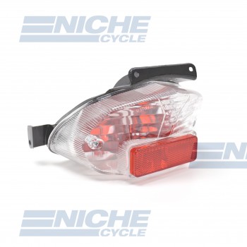 Suzuki GSXR 600/750/1000 Clear Lens Taillight Assembly 62-84760