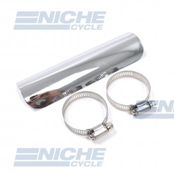 Universal Chrome Heat Shield - 7" 80-03200