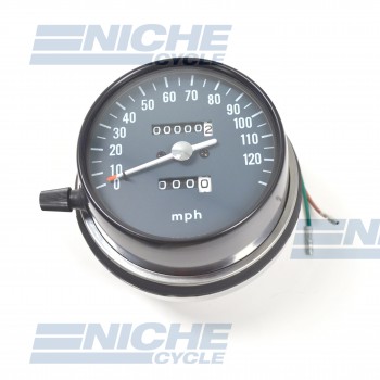 Honda CB550 CB750 120 MPH Replica Speedometer 58-37433