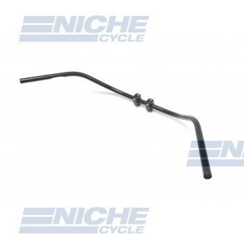 Handlebar - Ultra Wide Beach Cruiser Bars Satin Black 07-12595S