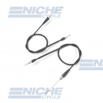 XR400R Mikuni/FCR Push/Pull Throttle Cable Set NCS945A