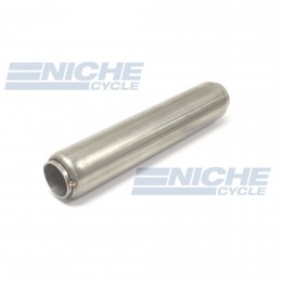 Stainless Steel Glass Pack Exhaust Pipe Insert Baffle Muffler 1-3/8 1.375" 009-0217