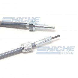 Honda CB450 Tachometer Cable Silver 26-40244