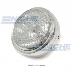 Headlight Grill Cover 7" Chrome HG7C