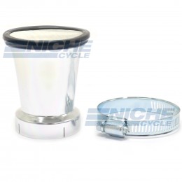 Velocity Stack 50mm ID, 62mm Length Silver - Removable Screen TFV5062S
