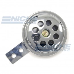 Horn- Chrome/Zinc 65mm 12 Volt 86-18342