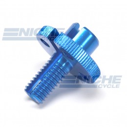 GSXR Clutch Cable Adjuster - Blue 34-67073