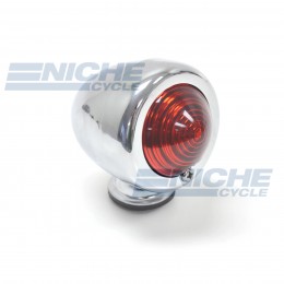Bullet Light Red Lens -  Single Filament 61-73101