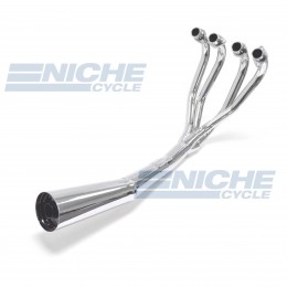 Suzuki GS1000 78-80 MAC 4-Into-1 Chrome Megaphone Exhaust System 003-0501