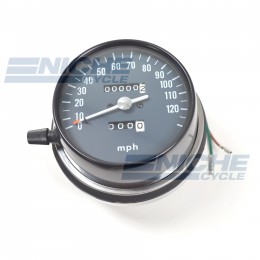 Honda CB550 CB750 120 MPH Replica Speedometer 58-37433