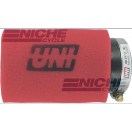 Uni-Filter Angled 2-Stage Red 2-1/2 x 6 UP-6245AST