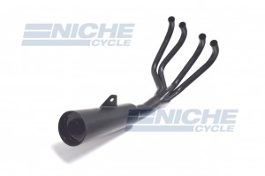 Honda CB750/900/1100 F/SC MAC 4-Into-1 Black Canister Exhaust System 201-2601