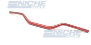 Red Aluminum Tapered Performance Handlebars 23-31774