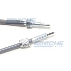 Honda CB450 Tachometer Cable Silver 26-40244