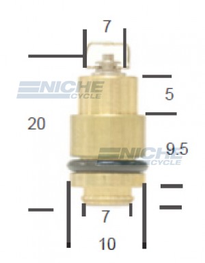 Mikuni BN46I Needle & Seat Assembly 786-35018