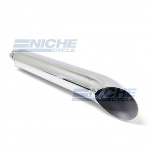 27" Chrome Classic Turnout Muffler 80-75142