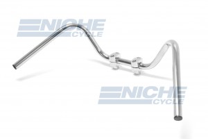 Handlebar - 1" Sport Chrome-Dimp 07-92427