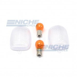 Honda Turn Signal Lense w/Bulbs 59-21310