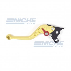 Click Adjust CNC Brake Lever - Gold 30-25584G