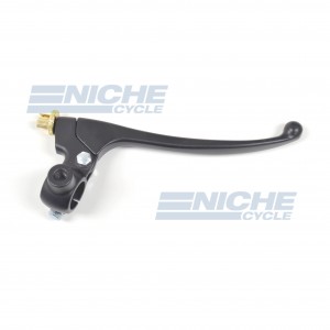 Honda OE Type Black Brake Lever w/Mirror Mount & Switch Hole 32-69840