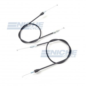XR650L Mikuni/FCR Push/Pull Throttle Cable Set NCS858