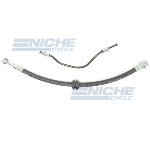 Honda CB750K 72-75 Front Disc Brake Line Hose Kit NCS-HHK005