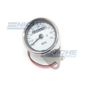 Mini Speedo 2.1:1 ODO White 58-43667A