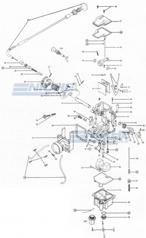Mikuni TM36-68 Exploded View - Replacement Parts Listing TM36-68_parts_list