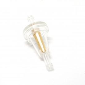 Universal 5/16" Fuel Filter Clear Inline Brass 