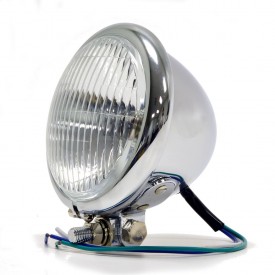 4.5" Chopper Style Complete Headlight Assembly