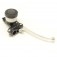 Round Master Cylinder Black/Polish 14mm 32-46370