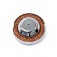 British Style Flat Top Chrome Gas Cap 82-3220/P