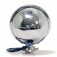 Bates Style 4.5" Chrome Bottom Mount Headlight with Blue Dot Beam Indicator 66-84121
