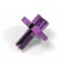 GSXR Clutch Cable Adjuster - Purple 34-67076