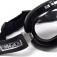 Classic Pilot Style Bubble Lens Leather Goggles - Black 76-50113