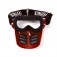 Vintage Style Motocross Mask - Red 76-49504