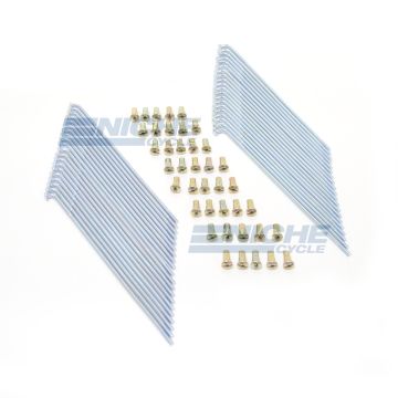 Kawasaki Z1000 Rear Spoke Kit - Zinc 16-57105 