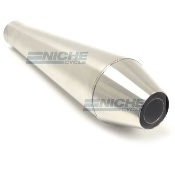 Muffler 18" Quiet Core Reverse Cone 2.25 MC-2250-18-Q-SS 