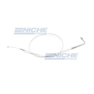 Harley Davidson Throttle Cable Stainless 26-8008X 