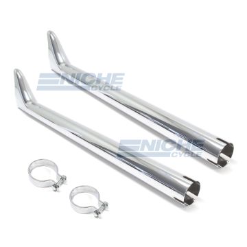 Fishtail Exhaust Extension 29" Set 80-75130P 