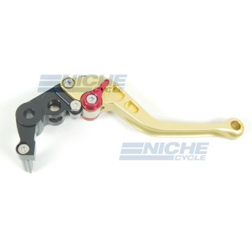 Honda CNC Brake Lever Gold 30-25513G 